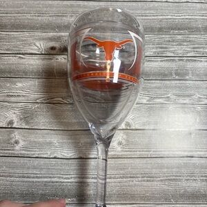 University of Texas Wine Glass